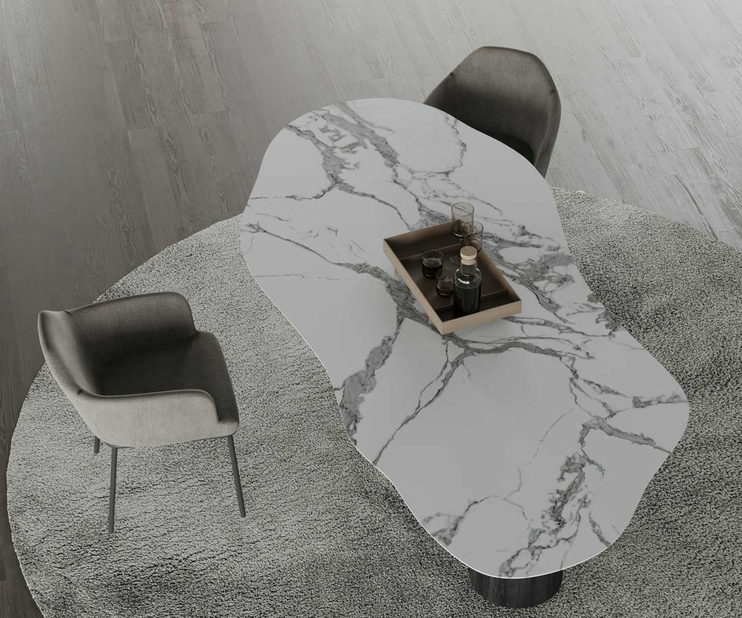 COMO DINING TABLE - RACHEL DINING CHAIR